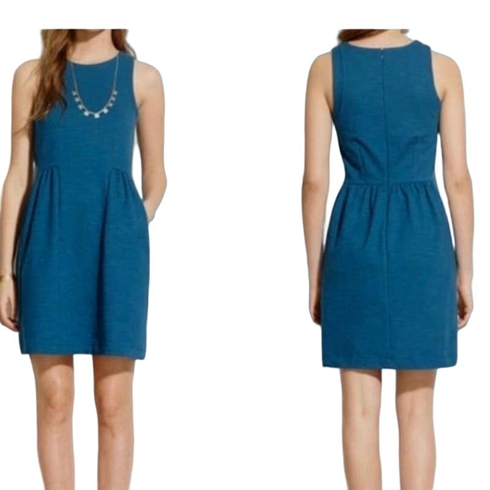 Madewell Keynote Ponte Fit and Flare Dress Sz XS